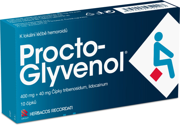 Procto-glyvenol suppository 10 pcs - mydrxm.com