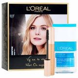 Loréal Paris Christmas mascara + eye make-up remover Gift box