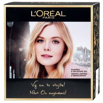 Loréal Paris Christmas mascara + eye make-up remover Gift box