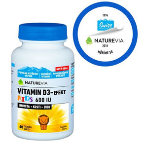 Swiss NatureVia Vitamin D3-Effect Kids 60 tablets