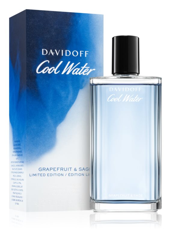 Davidoff Cool Water Grapefruit & Sage Limited Edition eau de toilette for men 125 ml