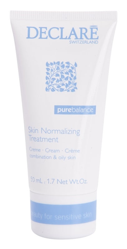 Declare Pure Balance normalizing cream for reducing sebum and minimizing pores 50 ml