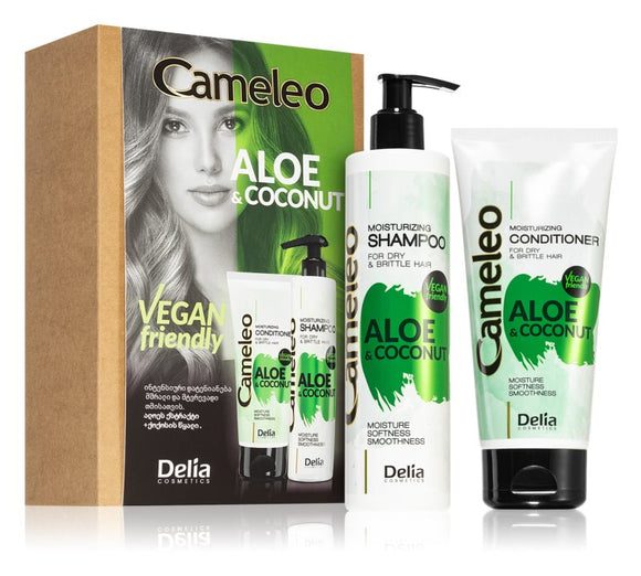 Delia Cosmetics Cameleo Aloe & Coconut gift set (for dry hair)