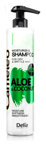 Delia Cosmetics Cameleo Aloe & Coconut moisturizing shampoo for dry and brittle hair 250 ml