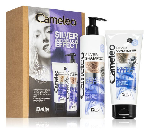 Delia Cosmetics Cameleo Anti-Yellow Effect gift set (for blonde and gray hair)