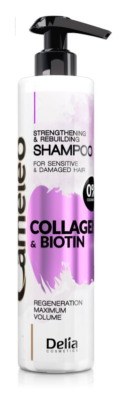 Delia Cosmetics Cameleo Collagen & Biotin strengthening shampoo 200 ml