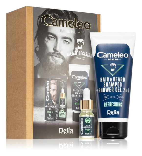 Delia Cosmetics Cameleo Men Beard care gift set