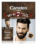 Delia Cosmetics Cameleo Men disposable color for immediate gray coverage 2 x 15 ml