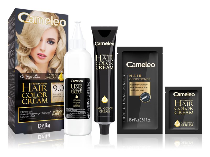 Delia Cosmetics Cameleo Omega permanent hair color