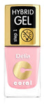 Delia Cosmetics Coral Nail Enamel Hybrid Gel 11 ml