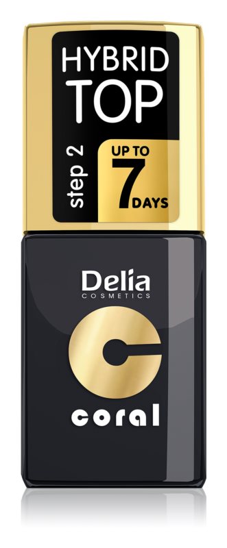 Delia Cosmetics Coral Nail Enamel Hybrid Gel 11 ml