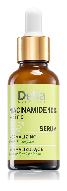 Delia Cosmetics Niacinamide 10% + zinc renewing serum 30 ml