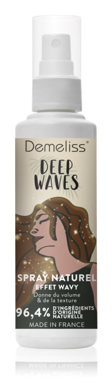 Demeliss Deep Waves styling protective hair spray for shaping waves 150 ml