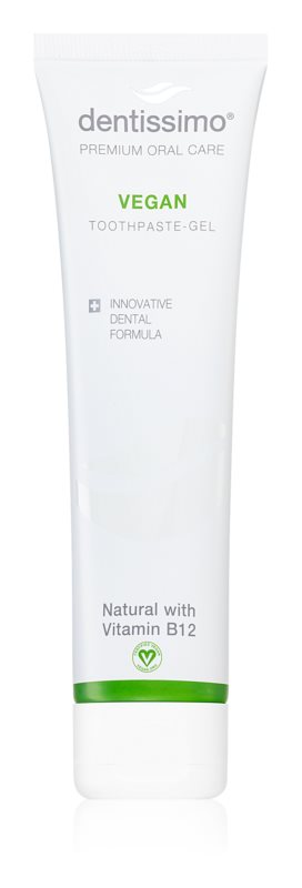 Dentissimo Vegan Toothpaste-Gel Natural with Vitamin B12 - 75 ml