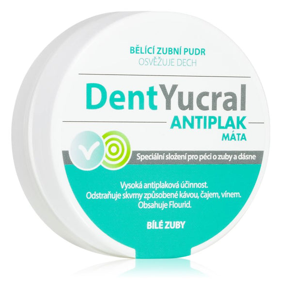 DentYucral Antiplaca whitening tooth powder 50 g