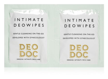 DeoDoc Intimate DeoWipes Jasmine Pear 10 pcs