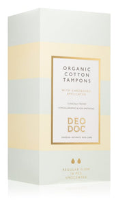 DeoDoc Organic Cotton Tampons Regular Flow 16 pcs