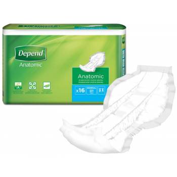 Depend Anatomic Normal diapers 16 pcs - mydrxm.com