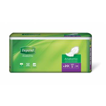 Depend Anatomic Super Plus diapers 20 pcs - mydrxm.com
