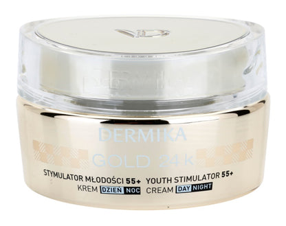 Dermika Gold 24k Total Benefit luxurious rejuvenating cream 55+; 50 ml