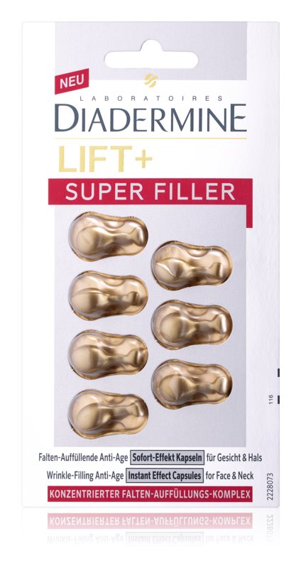 Diadermine Lift+ Super Filler instant firming care 7 capsules