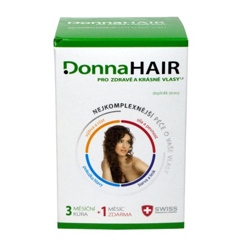 Donna Hair 4 Month Cure 90 + 30 Capsules - mydrxm.com