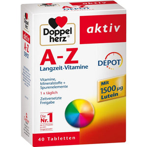 Doppel Herz AZ Complete long-term vitamins, 40 tablets