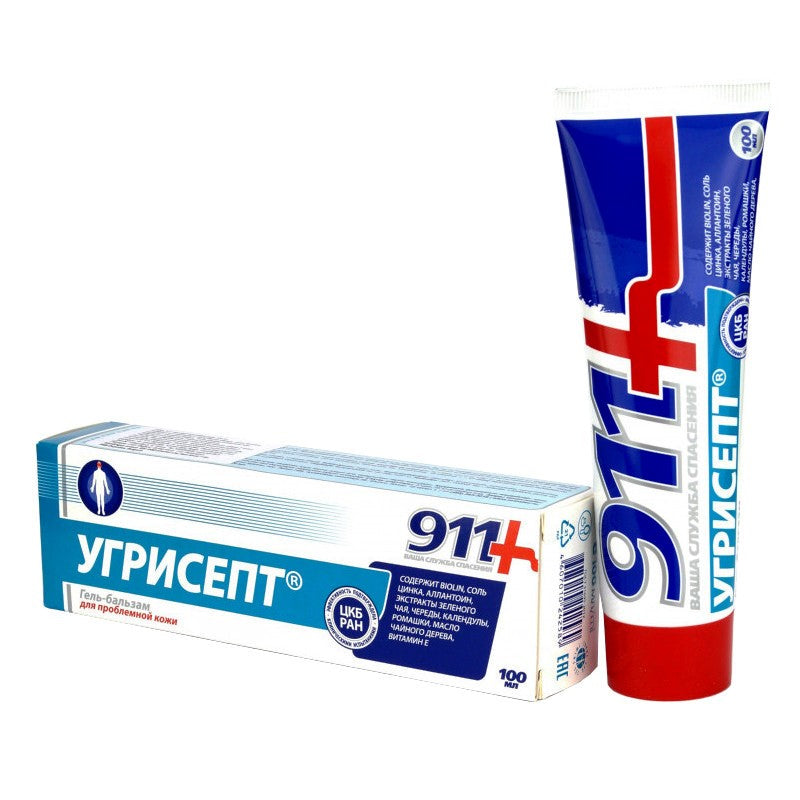 Face gel Ugrisept 911 - 100 ml