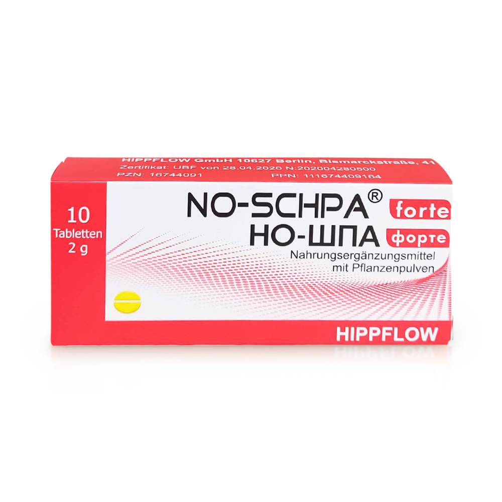 Hippflow NO-SCHPA 10 tablets