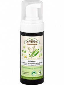 Green Pharmacy intimate hygiene foam white acacia & green tea 150 ml