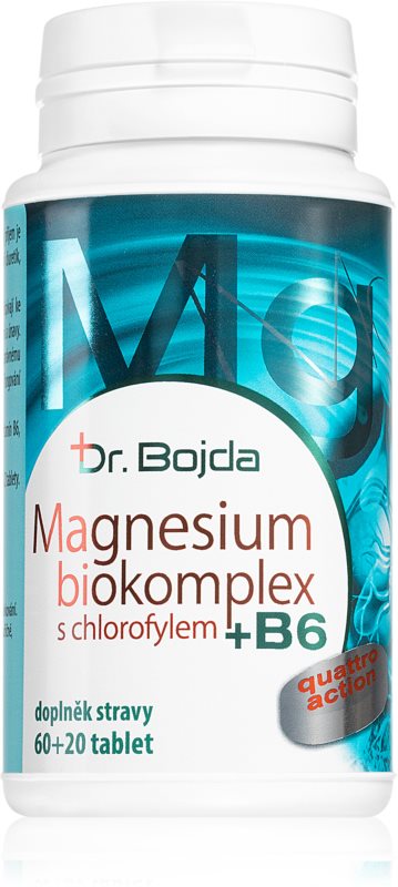 Dr. Bojda Magnesium Biocomplex + B6; 80 tablets