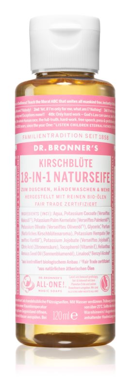 Dr. Bronner’s Cherry Blossom 18-in-1 Liquid Soap