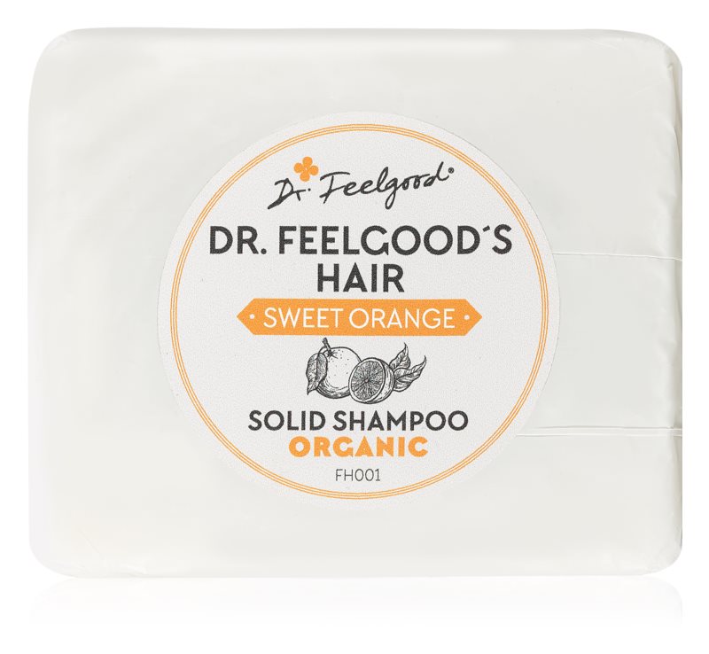 Dr. Feelgood Sweet Orange organic solid shampoo 100 g