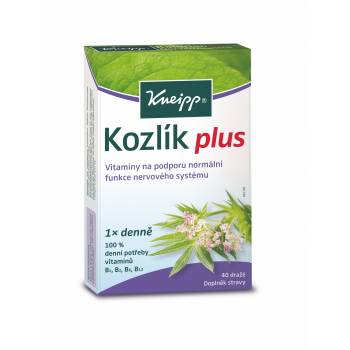 Kneipp valerian plus 40 dragees - mydrxm.com