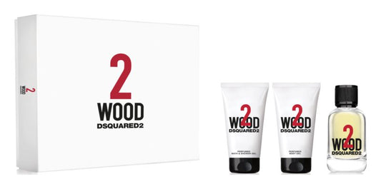 Dsquared2 2 wood gift set for men