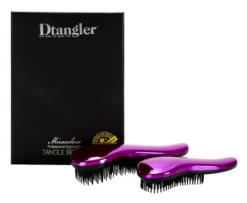 Dtangles Miraculous 2 pcs Hair Brush Set