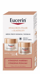 Eucerin Hyaluron-Filler + Elasticity duopack Day and Night Cream - mydrxm.com