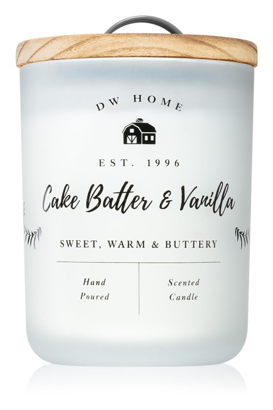 DW Home Farmhouse Cake Batter & Vanilla scented candle