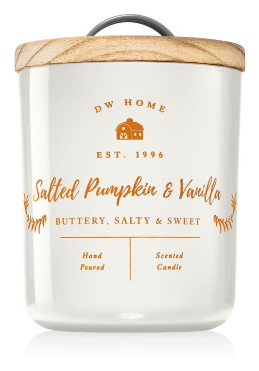 DW Home Farmhouse Salted Pumpkin & Vanilla scented candle 241 g