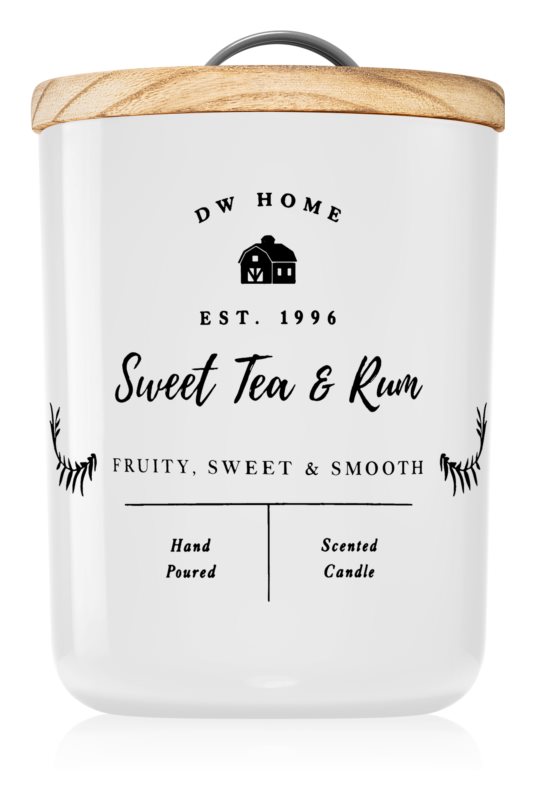 DW Home Farmhouse Sweet Tea & Rum scented candle