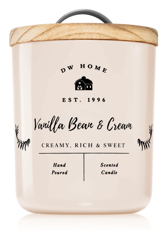 DW Home Farmhouse Vanilla Bean & Cream scented candle