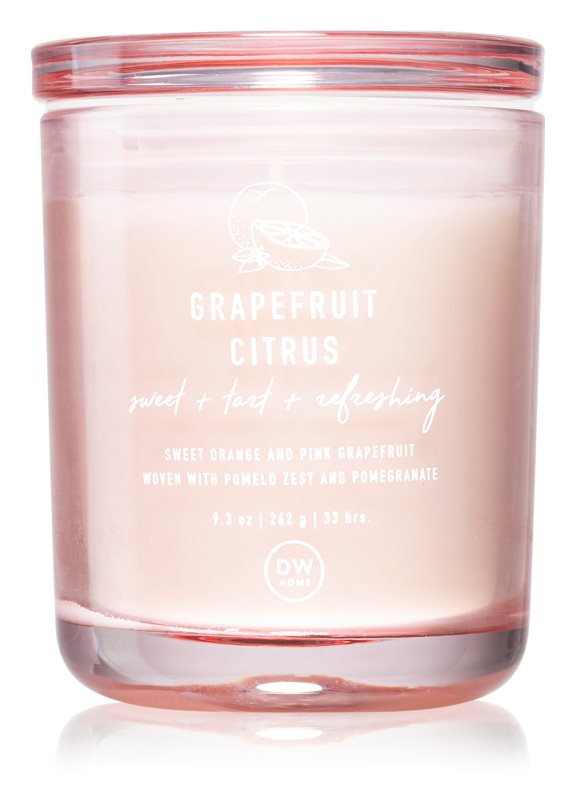 DW Home Prime Grapefruit Citrus scented candle 264 g