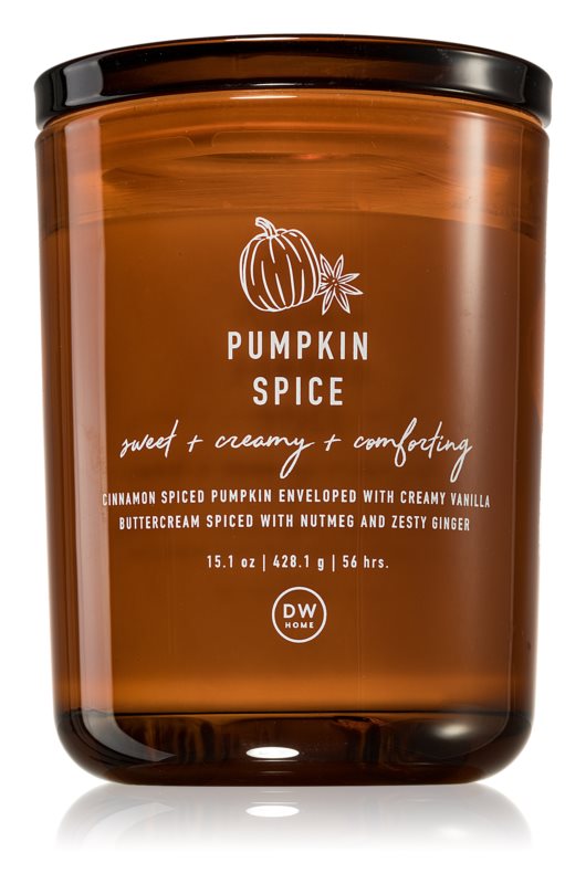 DW Home Prime Pumpkin Spice scented candle
