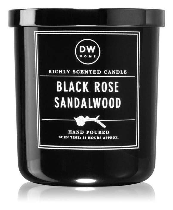 DW Home Signature Black Rose Sandalwood scented candle 264 g