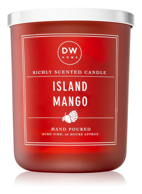 DW Home Signature Island Mango scented candle