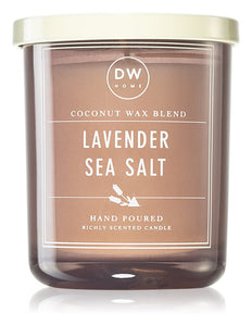 DW Home Signature Lavender Sea Salt scented candle