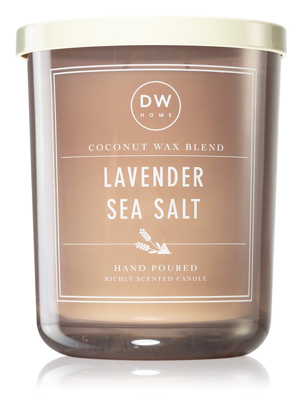 DW Home Signature Lavender Sea Salt scented candle