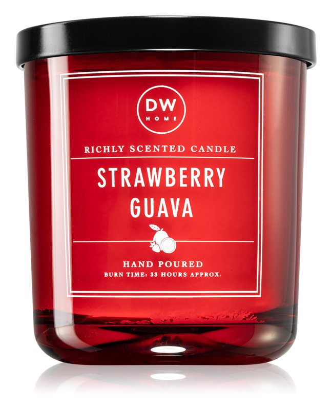 DW Home Signature Strawberry Guava scented candle