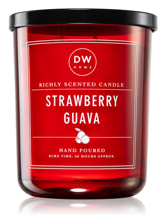 DW Home Signature Strawberry Guava scented candle