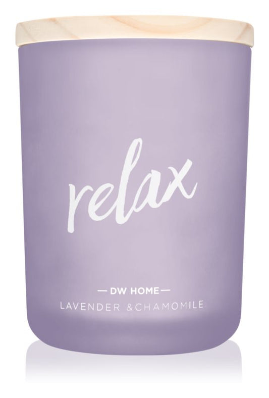 DW Home Zen Relax Lavender & Chamomile scented candle 210 g